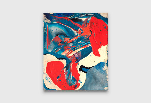 Fabian Ramirez Small Revelation, 2022 Oil and acrylic on canvas 30 x 25 cm 11 3/4 x 9 7/8 in