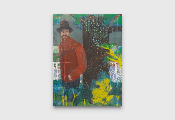 Justin Williams Fast workers die young, 2021 oil on canvas 122 x 91.5 cm 48 x 36 inches