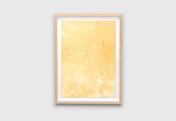 Shan Turner-Carroll Orange creek, Bundanon, No. 1, 2022 iron-oxidized on paper 58 x 41 cm 22 7/8 x 16 1/8 in