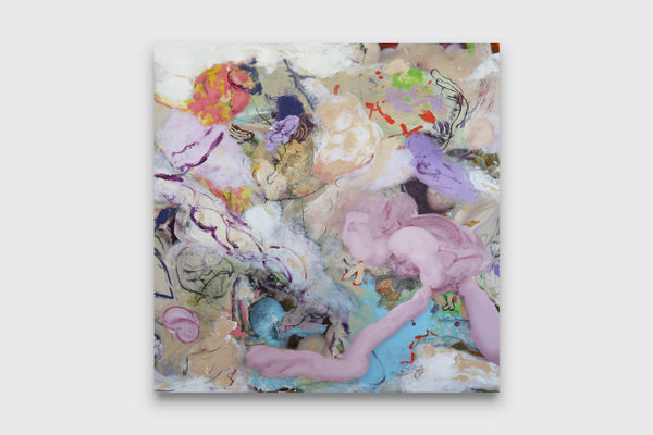 Nick Modrzewski Seeker, 2024 acrylic on canvas 152.5 x 142 cm 60 x 56 in