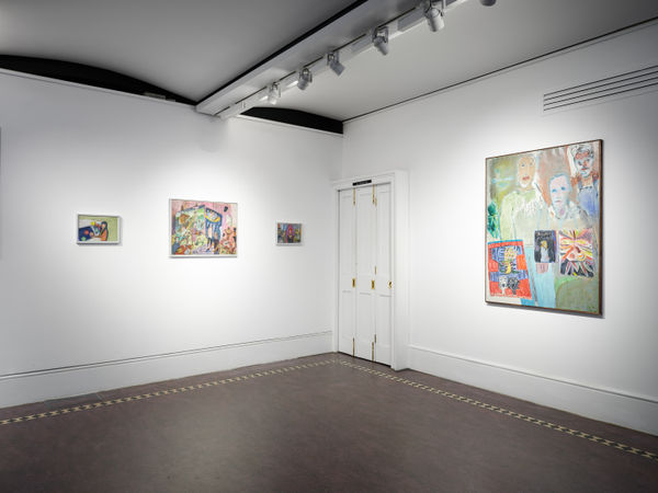 Matthew Collings Installation 2