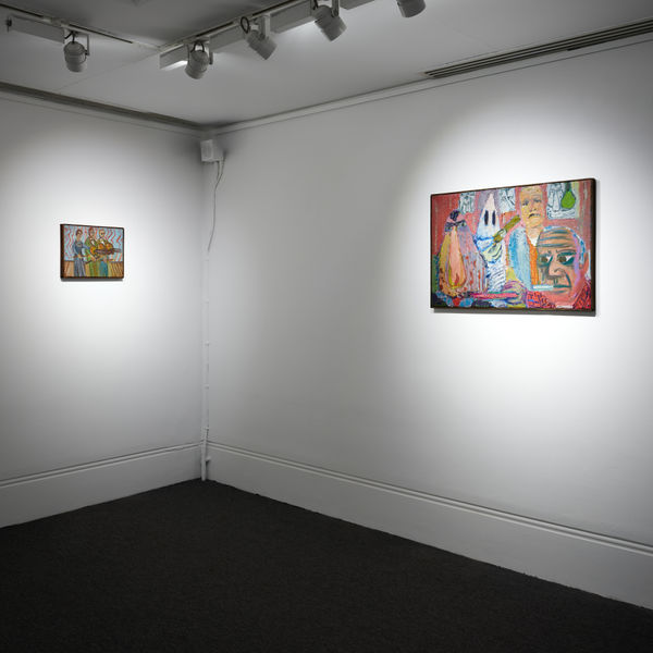 Matthew Collings Installation 7