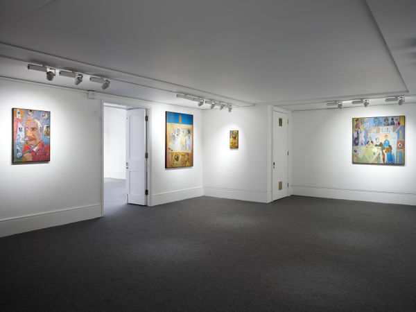 Matthew Collings Installation 8