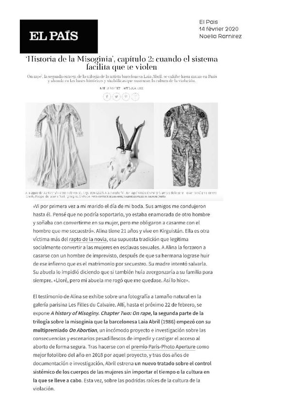 Cuando el sistema facilita que te violen