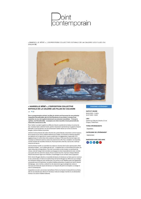 Marseille bébé — Point Contemporain