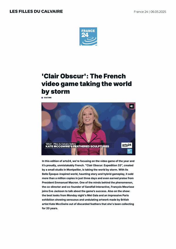 Kate MccGwire | France 24