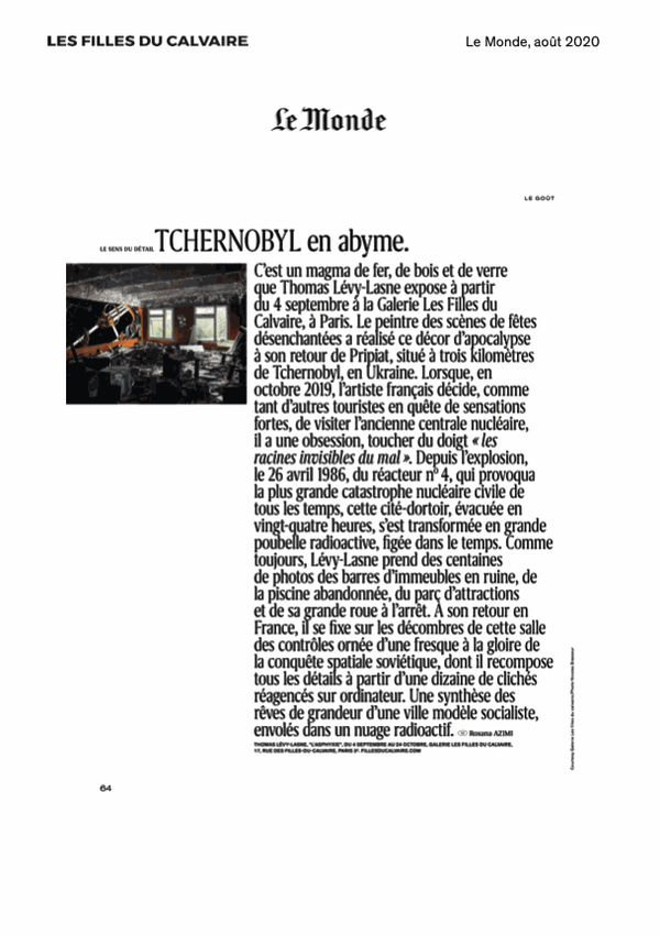 Thomas Lévy-Lasne — Le Monde