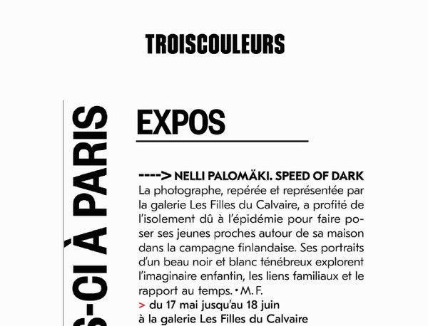 Nelli Palomäki — Trois Couleurs