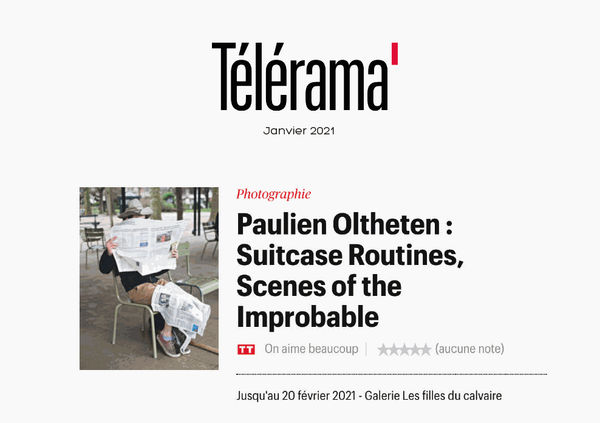 Pauline Oltheten — Télérama