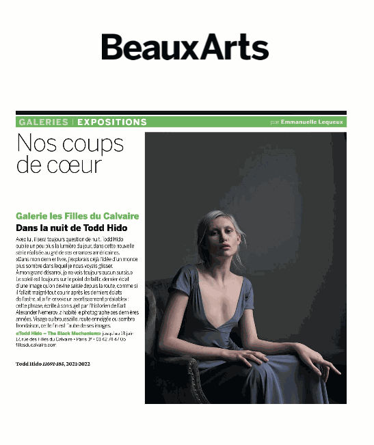 Dans la nuit de Todd Hido