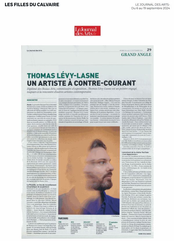 Thomas Lévy-Lasne | Le journal des Arts