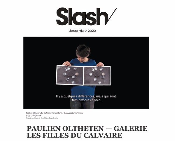 Paulien Oltheten - Galerie Les Filles du calvaire