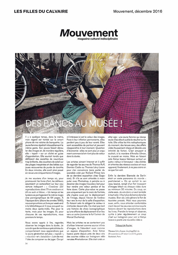 Thomas Lévy-Lasne — Mouvement