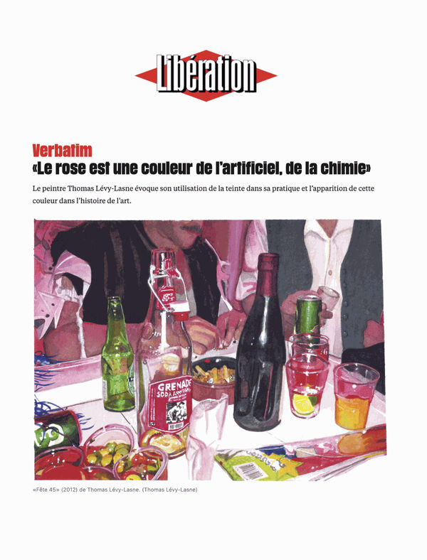 Le rose est une couleur de l’artificiel, de la chimie