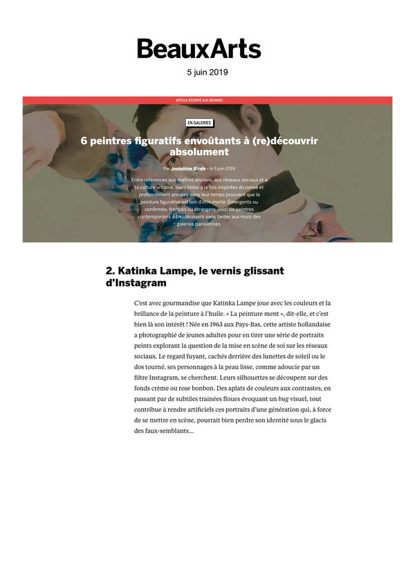 Six peintres figuratifs envoûtants à (re)découvrir absolument