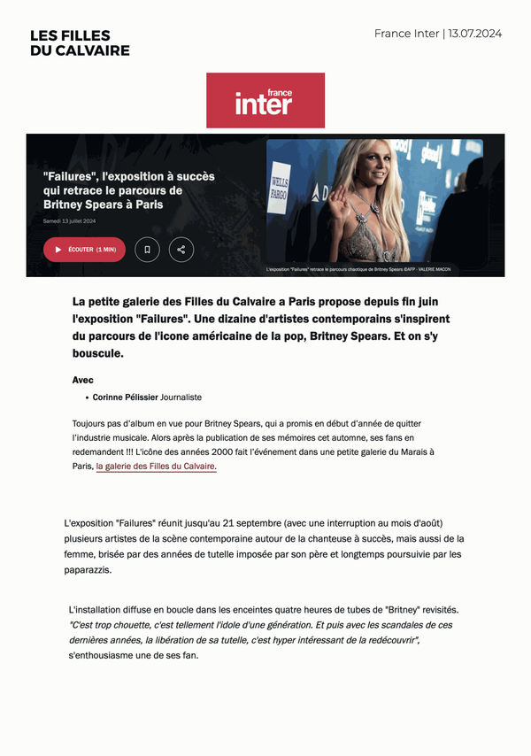 Failures | France Inter