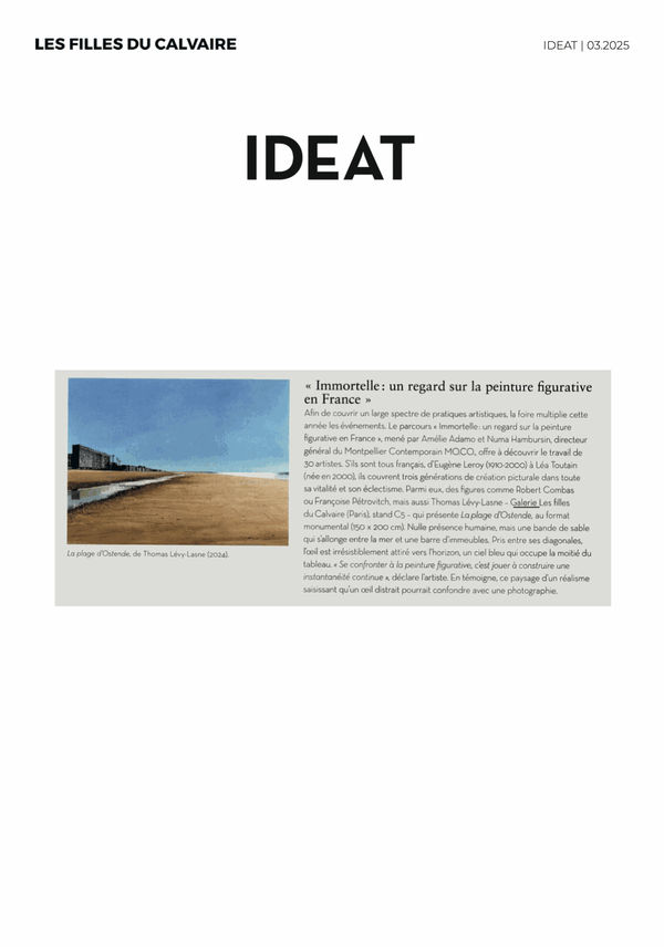 ART PARIS 2025 | IDEAT