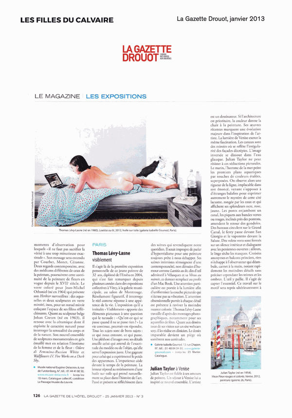 Thomas Lévy-Lasne — La Gazette Drouot