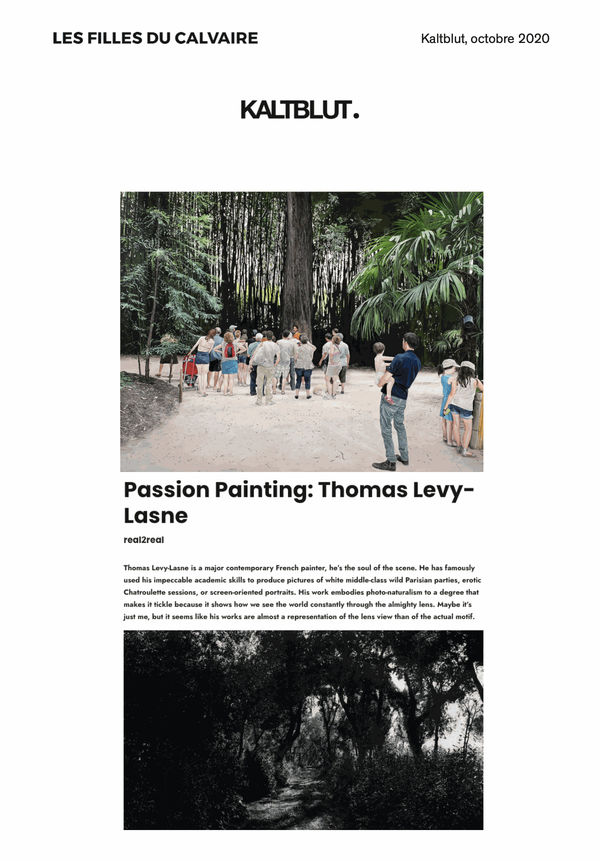 Thomas Lévy-Lasne – Kaltblut