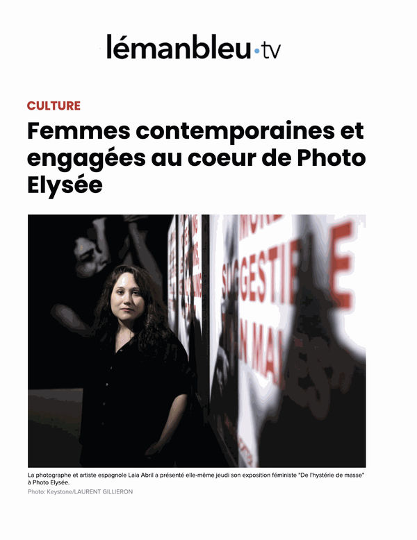 Laia Abril — lémanbleu.fr
