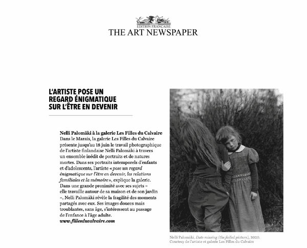 Nelli Palomaki — The Art Newspaper