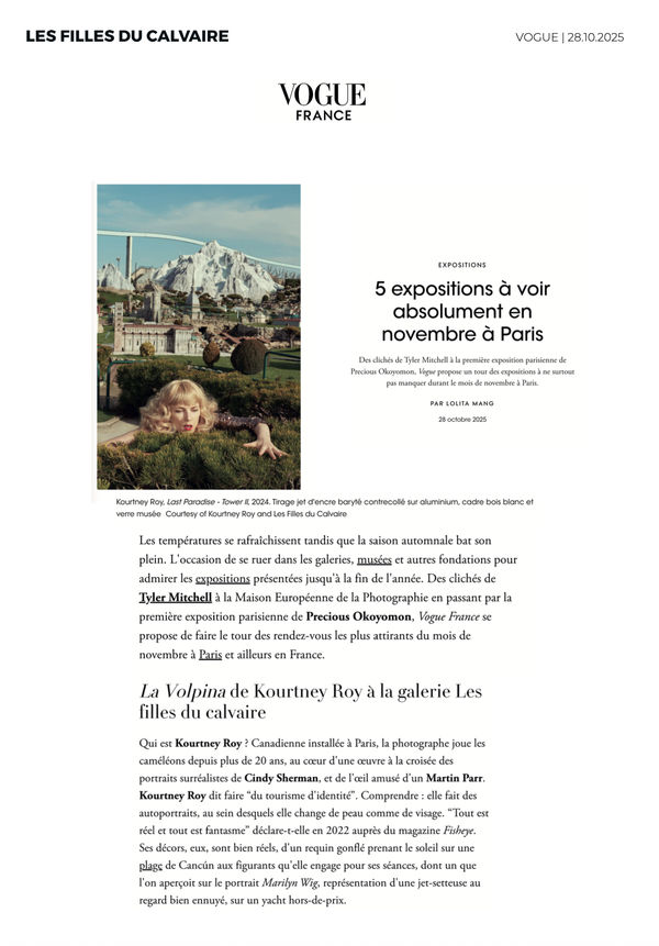 Kourtney Roy I Vogue