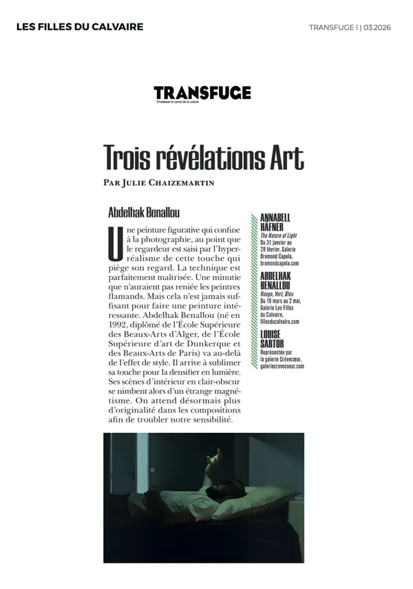 Abdelhak Benallou | Transfuge