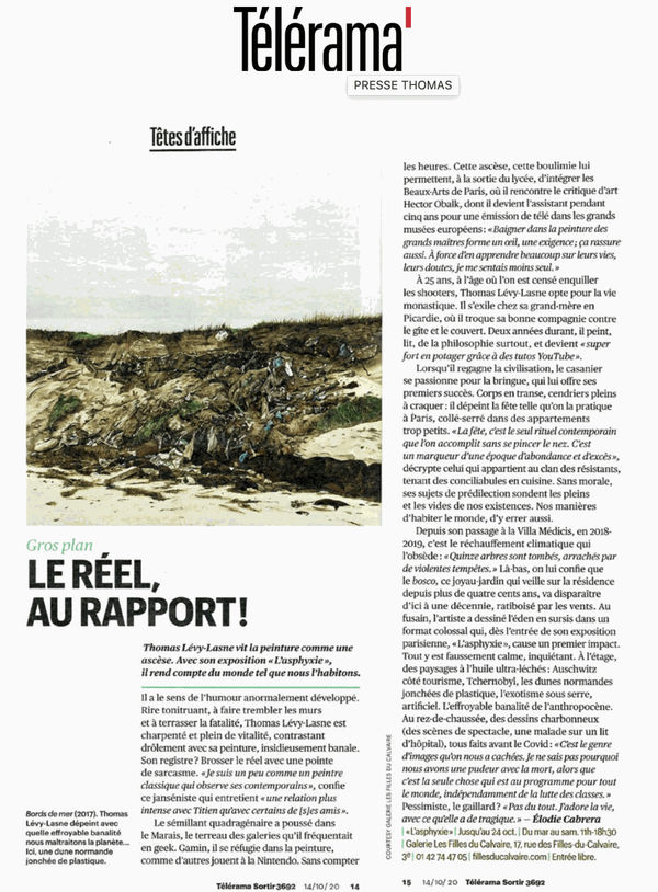 Thomas Lévy-Lasne — Télérama