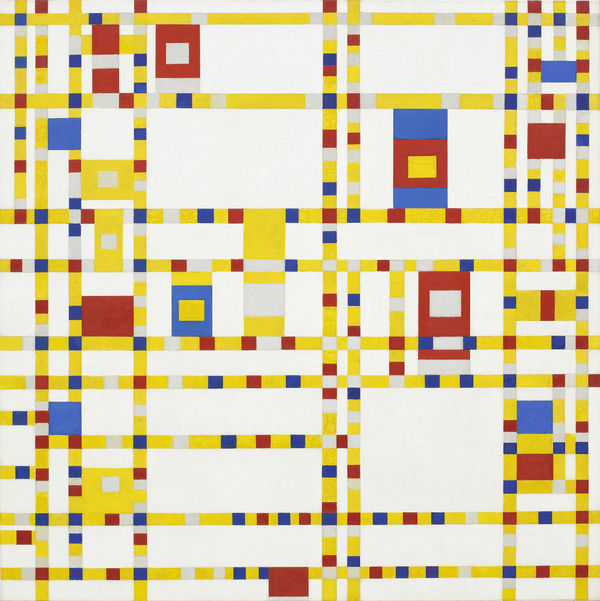 Piet Mondrian. Broadway Boogie Woogie, 1942 © The Museum of Modern Art