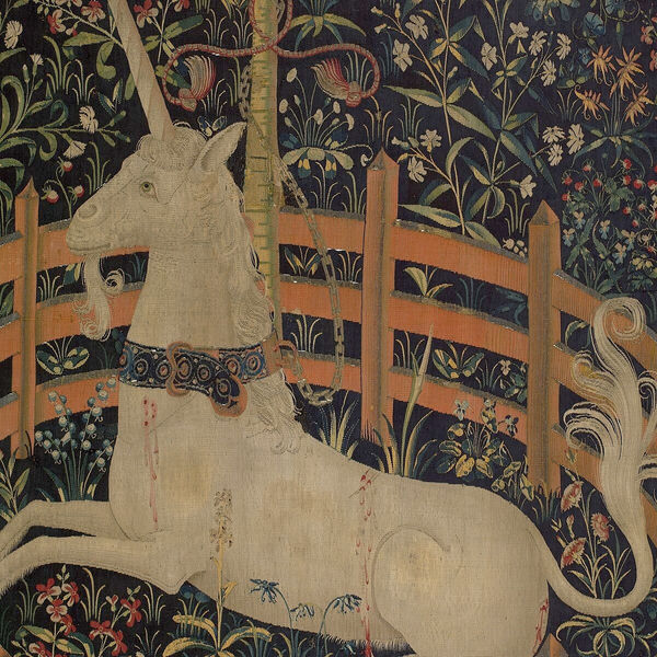 The Unicorn Rests in a Garden (detail), 1495&ndash;1505 French (cartoon)/South Netherlandish (woven) &copy; The Metropolitan Museum of Art