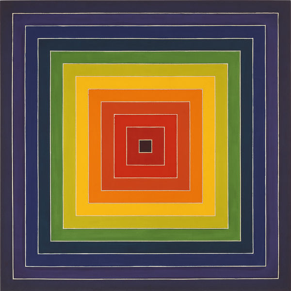 Frank Stella. Concentric Squares, 1974 &copy; Frank Stella