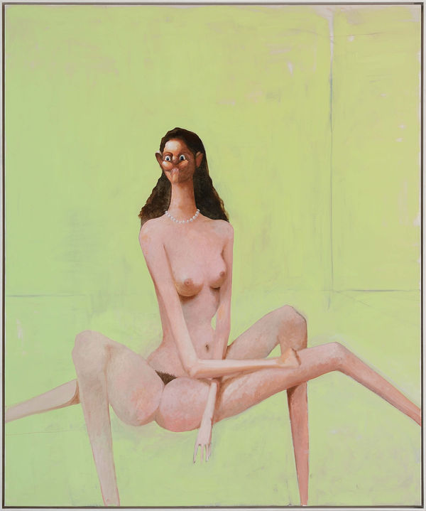 George Condo Spider Woman, 2002 Oil on canvas 243,8 x 203,2 cm