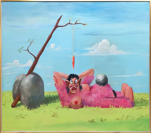 George Condo, Cave Painting, 2008