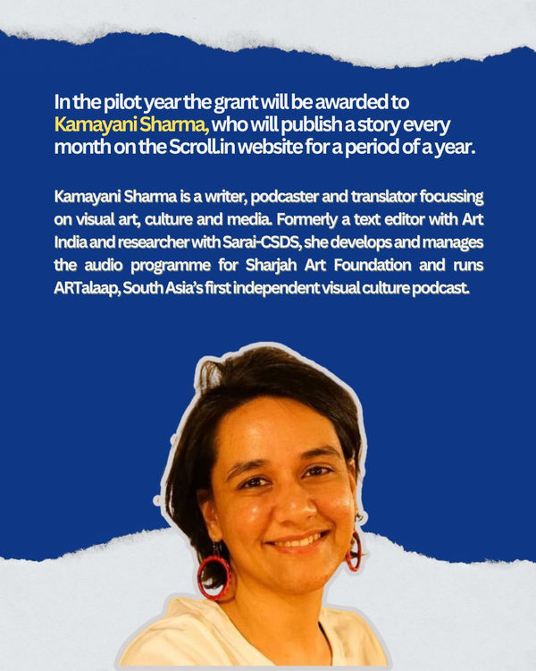 Scroll x MMF Arts Writer Grant 2025