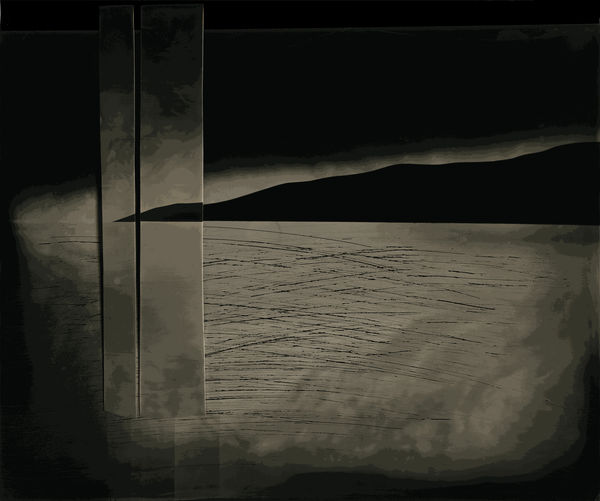 NADEZDA NIKOLOVA, Elemental Forms, Meditation on an Island no. 1, 2024-2025