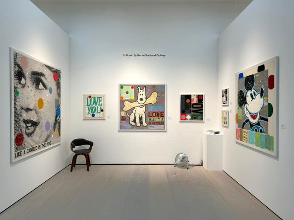 Installation of Stand 16 at the British Art Fair, 2024