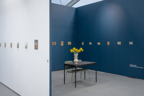 Installation view of Booth A72 at Untitled Miami 2025
