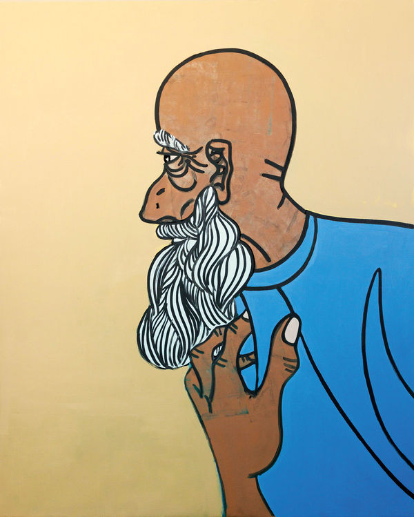 Hubert Schmalix. Contemplating