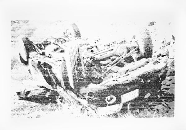 RAMA VALLEY 2014 PHOTOGRAPHED RESEARCH OBJECTS AND MAPS, SILK SCREEN ON HAHNEMULE PAPER