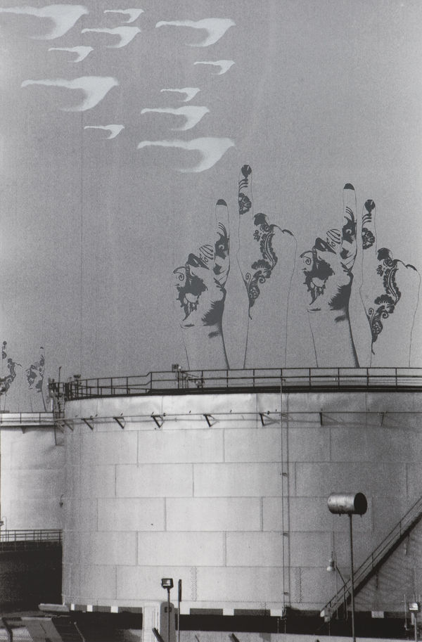 LANDSCAPE OF THE MIND VII | مشهد من طبيعة الفكر٧ 2009-2010 Archival Giclée Prints on Hahnemule paper with silk screen ink | مطبوعات GICLÉE المحفوظة على ورق HAHNEMULE بحبر شاشة حرير 152 X 101 CM Editions 5 + AP