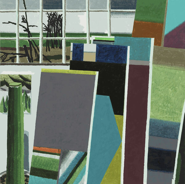 Johyun Gallery Jeon Hyunsun Ghosts Of Past Jeon Hyunsun 2022 Watercolor On Canvas 60 5X60 5Cm