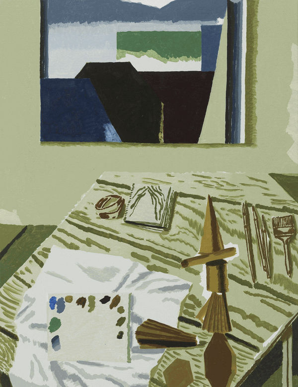 Johyun Gallery Jeon Hyunsun Painting Window 2022 Watercolor On Canvas 53X41Cm