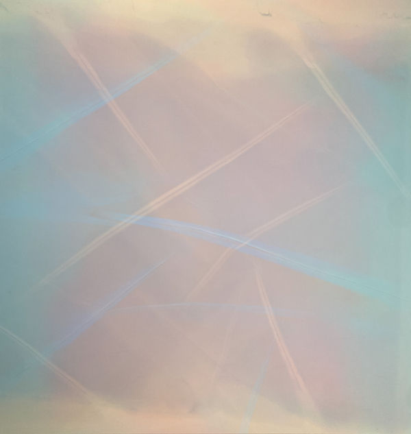 Kim Taek Sang Ice flower 24-4, 2024 Water acrylic on canvas 122 x 116 cm $46,000 USD