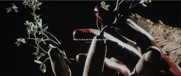 Eunjo Lee in Something Curated , What to see at Frieze London 2025