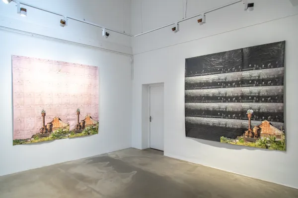 Ibrahim Mahama, Galerie Clémentine de la Féronnière, Paris, France, 2024