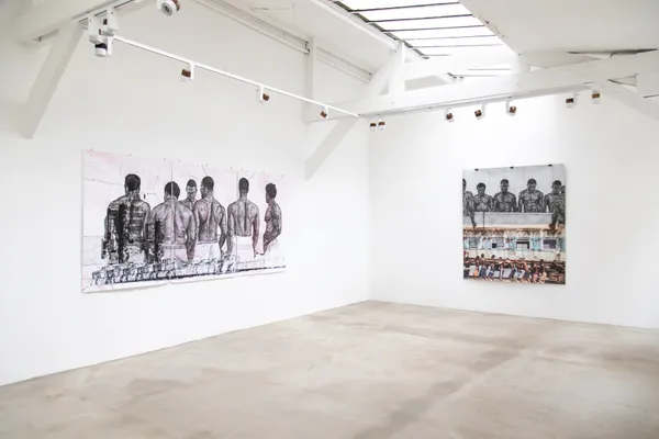 Ibrahim Mahama, Galerie Clémentine de la Féronnière, Paris, France, 2024