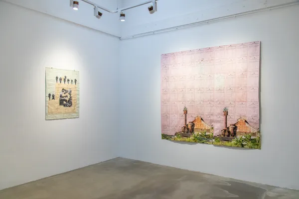 Ibrahim Mahama, Galerie Clémentine de la Féronnière, Paris, France, 2024