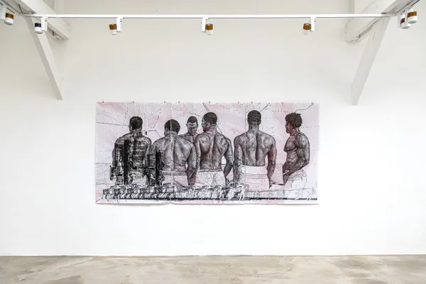 Ibrahim Mahama, Galerie Clémentine de la Féronnière, Paris, France, 2024