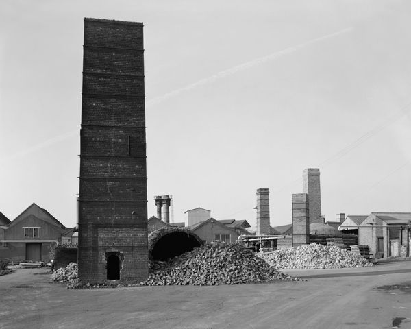 John Myers, Dyson's Brickworks with Hayseech Foundry, Brierley Hill, 1984