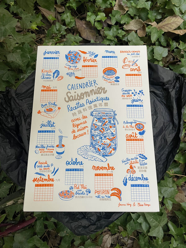 Eloise Heinzer & Joanna Wong, calendrier saissonier et recettes